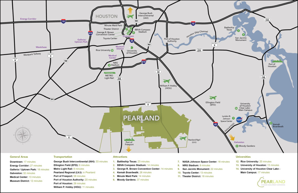 Maps/GIS – Pearland EDC